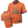 Cheap Brandon Marshall Bears Youth Jersey From China #15 Orange Drift Fashion I