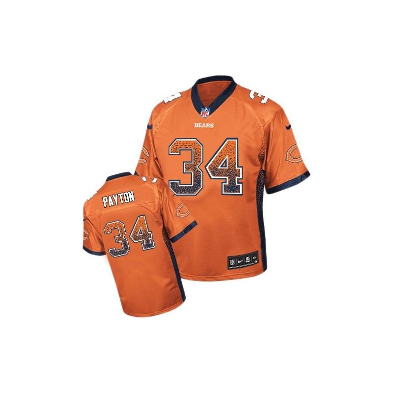 Cheap Walter Payton Bears Youth Jersey From China #34 Orange Drift Fashion I Cheap Walter Payton Bears Youth Jersey From China #34 Orange Drift Fashion I