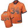 Cheap Walter Payton Bears Youth Jersey From China #34 Orange Drift Fashion I