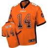 Cheap Andy Dalton Bengals Youth Jersey From China #14 Orange Drift Fashion I