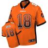 Cheap AJ Green Bengals Youth Jersey From China #18 Orange Drift Fashion I