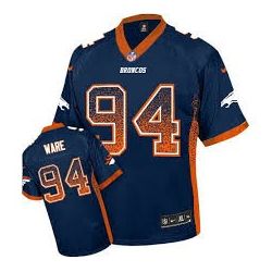 Cheap DeMarcus Ware Broncos Youth Jersey From China #94 Blue Drift Fashion I