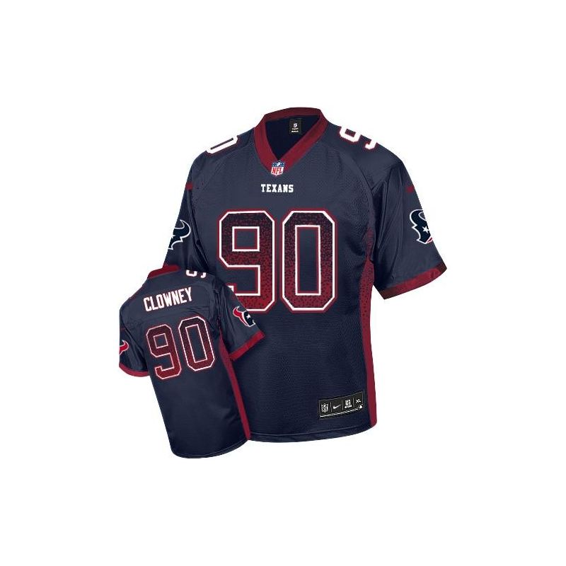 Cheap Jadeveon Clowney Texans Youth Jersey From China #90 Blue Drift Fashion I