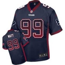 Cheap JJ Watt Texans Youth Jersey From China #99 Blue Drift Fashion I