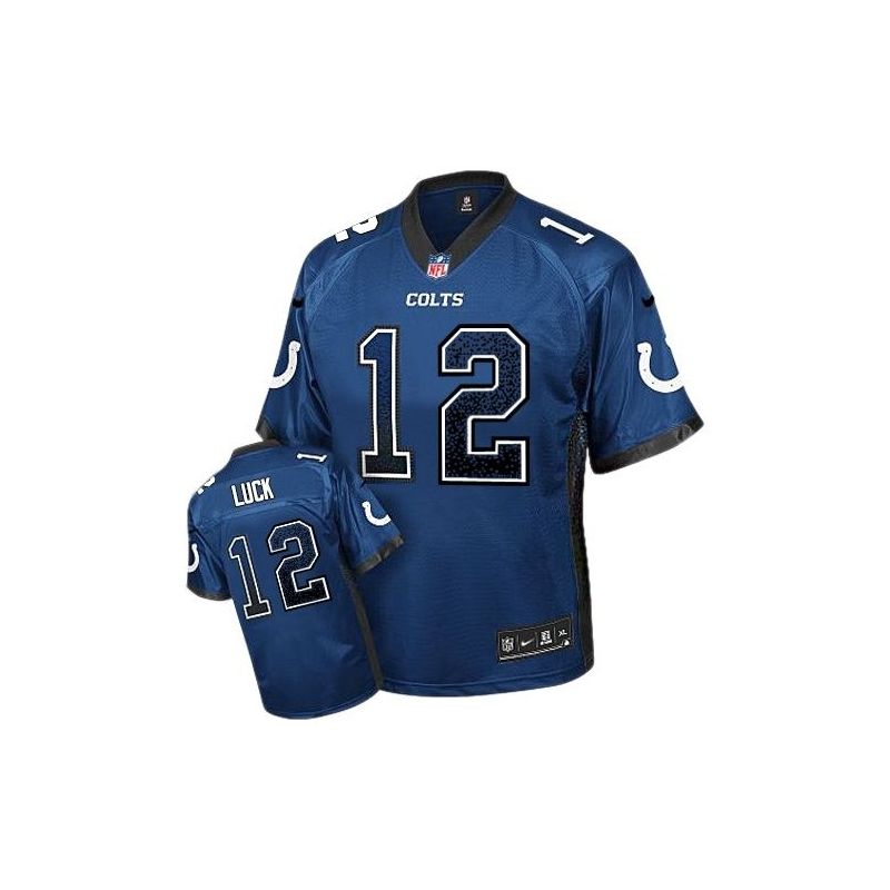 Cheap Andrew Luck Colts Youth Jersey From China #12 Blue Drift Fashion I Cheap Andrew Luck Colts Youth Jersey From China #12 Blue Drift Fashion I