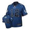 Cheap Andrew Luck Colts Youth Jersey From China #12 Blue Drift Fashion I