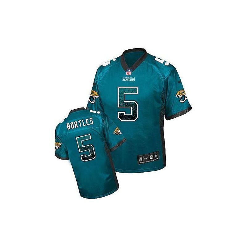 Cheap Blake Bortles Jaguars Youth Jersey From China #5 Green Drift Fashion I