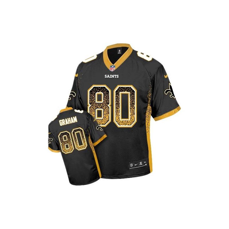 Cheap Jimmy Graham Saints Youth Jersey From China #80 Black Drift Fashion I