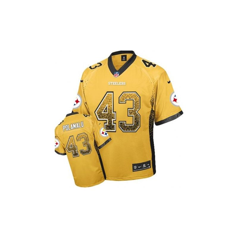 Cheap Troy Polamalu Steelers Youth Jersey From China #43 Gold Drift Fashion I Cheap Troy Polamalu Steelers Youth Jersey From China #43 Gold Drift Fashion I