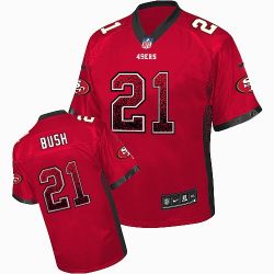 Cheap Reggie Bush 49ers Youth Jersey From China #21 Red Drift Fashion I