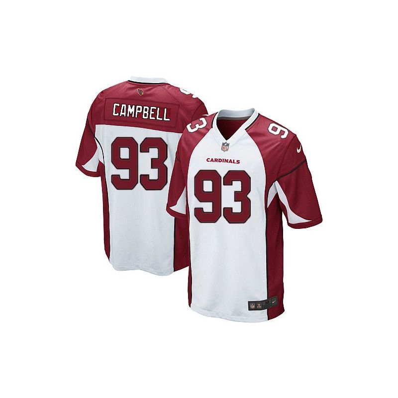 Cheap Calais Campbell Cardinals Youth Jersey From China #93 White Game Cheap Calais Campbell Cardinals Youth Jersey From China #93 White Game