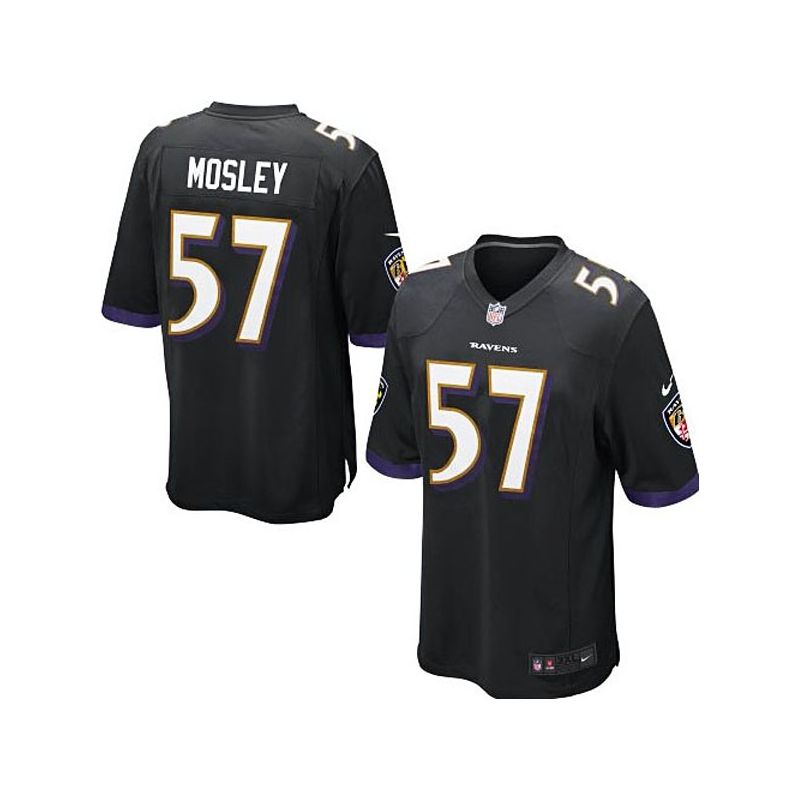 Cheap CJ Mosley Ravens Youth Jersey From China #57 Black Game