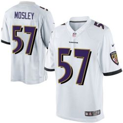 Cheap CJ Mosley Ravens Youth Jersey From China #57 White Game