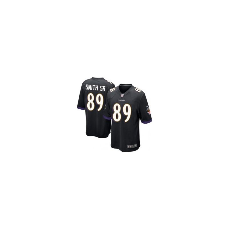 Cheap Steve Smith SR Ravens Youth Jersey From China #89 Black Game