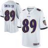 Cheap Steve Smith SR Ravens Youth Jersey From China #89 White Game
