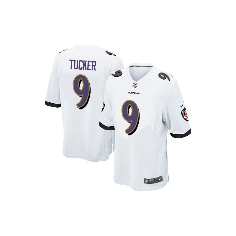Cheap Justin Tucker Ravens Youth Jersey From China #9 White Game