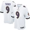Cheap Justin Tucker Ravens Youth Jersey From China #9 White Game