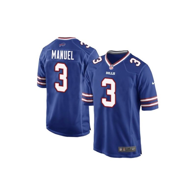 Cheap EJ Manuel Bills Youth Jersey From China #3 Blue Game Cheap EJ Manuel Bills Youth Jersey From China #3 Blue Game
