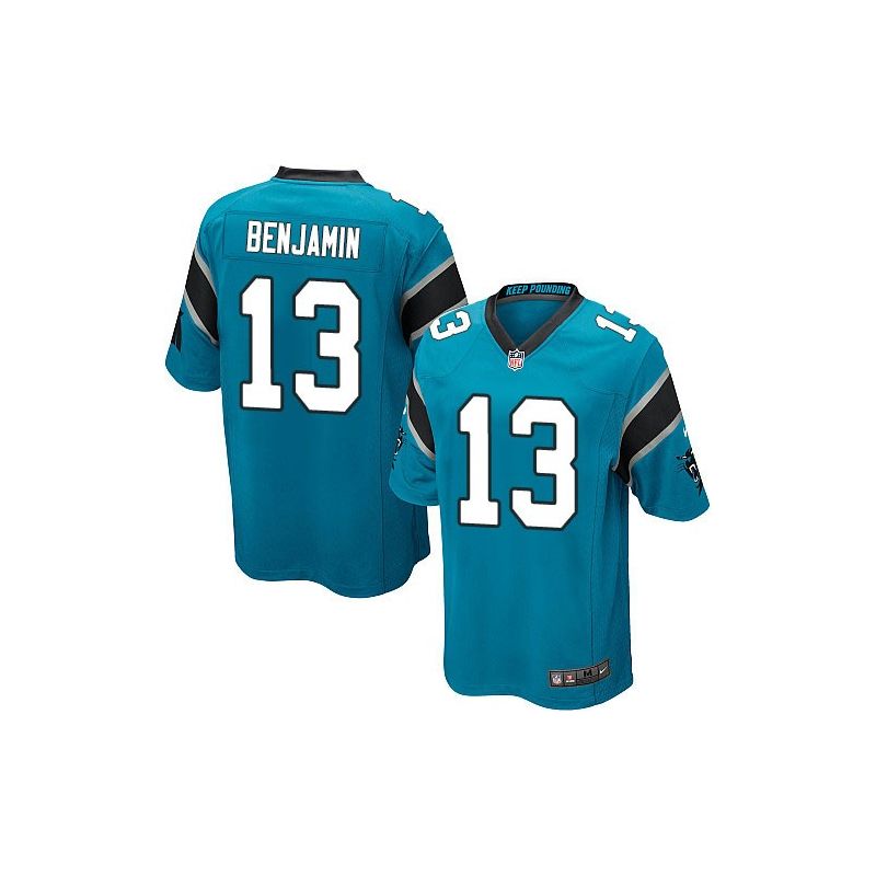 Cheap Kelvin Benjamin Panthers Youth Jersey From China #13 Blue Game Cheap Kelvin Benjamin Panthers Youth Jersey From China #13 Blue Game