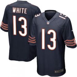Cheap Kevin White Bears Youth Jersey From China #13 Blue Game