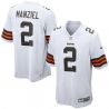 Cheap Johnny Manziel Browns Youth Jersey From China #2 White Game