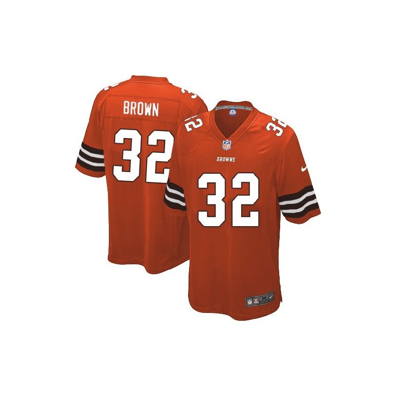 Cheap Jim Brown Browns Youth Jersey From China #32 Orange Game Cheap Jim Brown Browns Youth Jersey From China #32 Orange Game