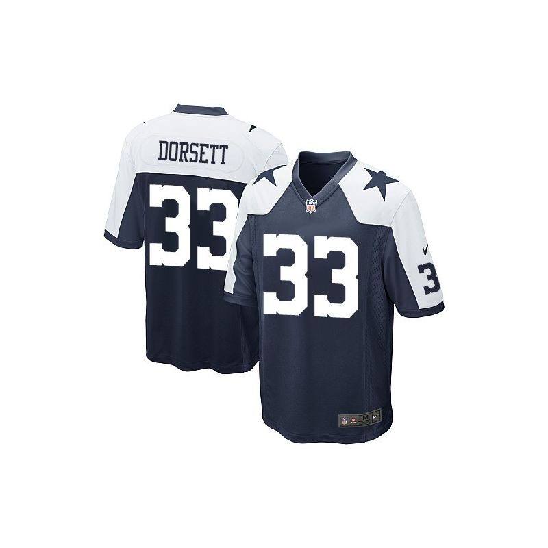 Cheap Tony Dorsett Cowboys Youth Jersey From China #33 Blue Thanksgiving Game