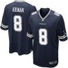 Cheap Troy Aikman Cowboys Youth Jersey From China #8 Blue Game