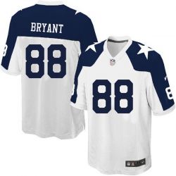 Cheap Dez Bryant Cowboys Youth Jersey From China #88 White Thanksgiving Game