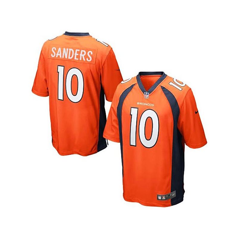 Cheap Emmanuel Sanders Broncos Youth Jersey From China #10 Orange Game Cheap Emmanuel Sanders Broncos Youth Jersey From China #10 Orange Game
