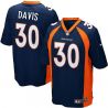 Cheap Terrell Davis Broncos Youth Jersey From China #30 Blue Game