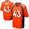 Cheap TJ Ward Broncos Youth Jersey From China #43 Orange Game
