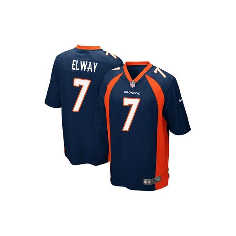 Cheap John Elway Broncos Youth Jersey From China #7 Blue Game Cheap John Elway Broncos Youth Jersey From China #7 Blue Game