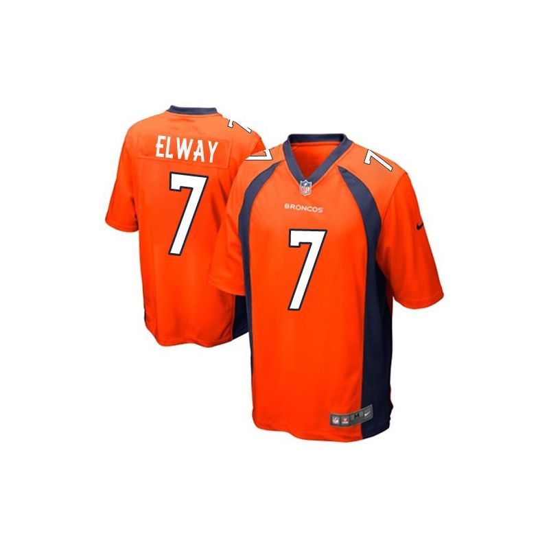 Cheap John Elway Broncos Youth Jersey From China #7 Orange Game Cheap John Elway Broncos Youth Jersey From China #7 Orange Game