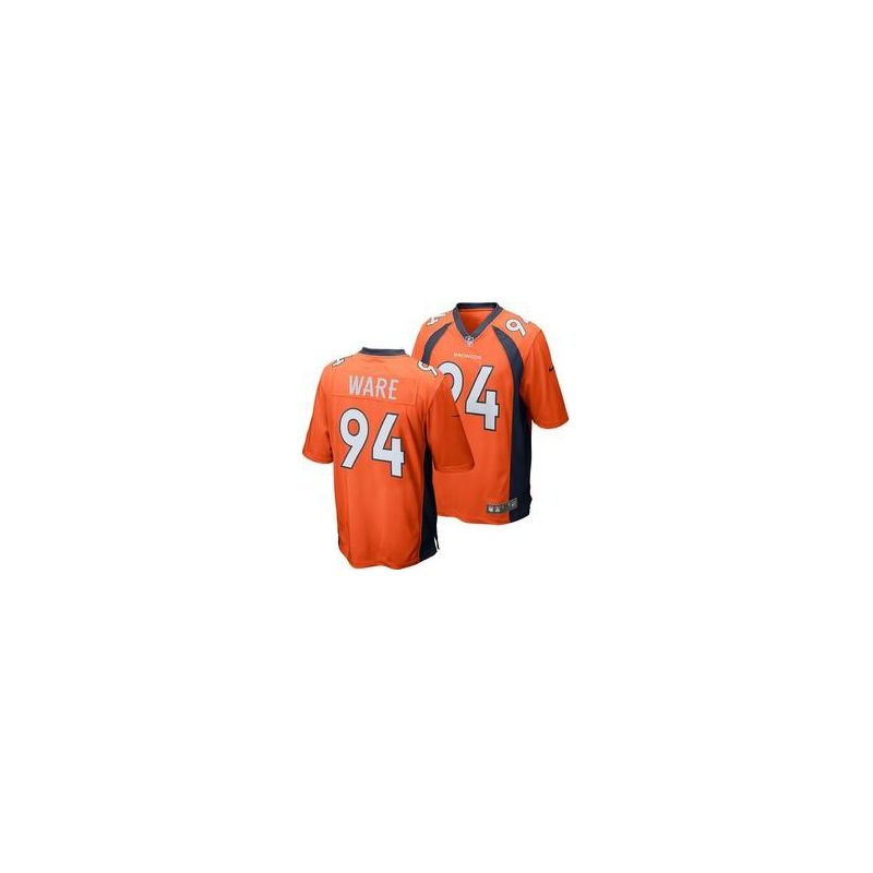 Cheap DeMarcus Ware Broncos Youth Jersey From China #94 Orange Game