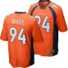 Cheap DeMarcus Ware Broncos Youth Jersey From China #94 Orange Game