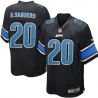 Cheap Barry Sanders Lions Youth Jersey From China #20 Black Game