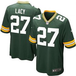 Cheap Eddie Lacy Packers Youth Jersey From China #27 Green Game