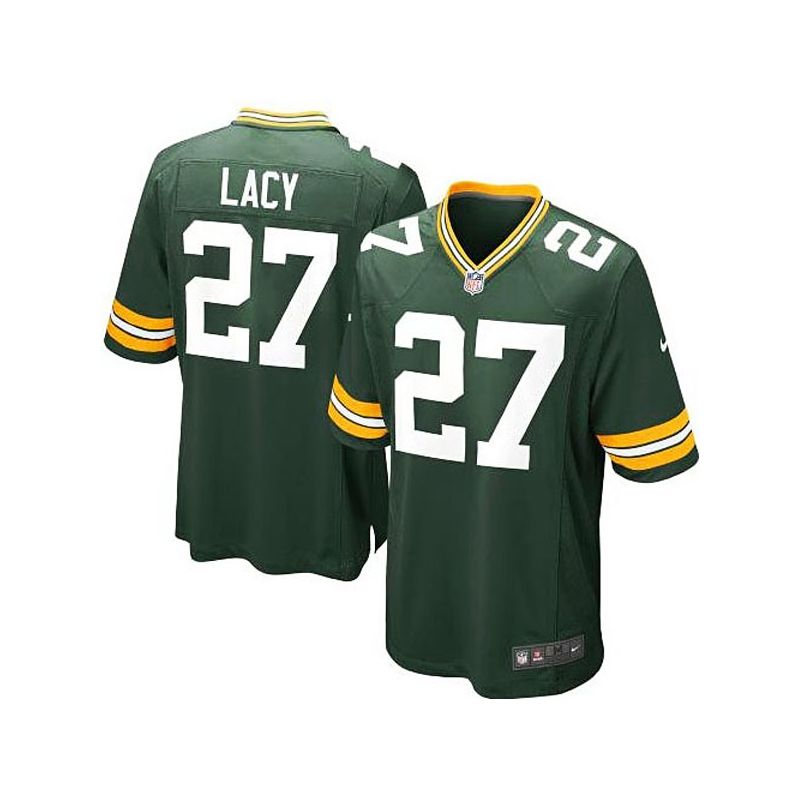 Cheap Eddie Lacy Packers Youth Jersey From China #27 Green Game