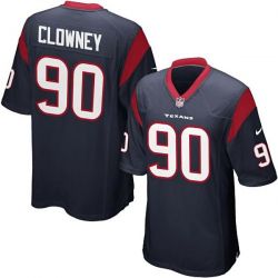 Cheap Jadeveon Clowney Texans Youth Jersey From China #90 Blue Game