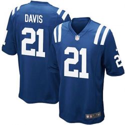 Cheap Vontae Davis Colts Youth Jersey From China #21 Blue Game