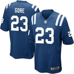 Cheap Frank Gore Colts Youth Jersey From China #23 Blue Game
