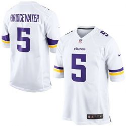 Cheap Teddy Bridgewater Vikings Youth Jersey From China #5 White Game