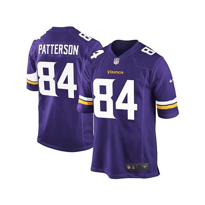 Cheap Cordarrelle Patterson Vikings Youth Jersey From China #84 Purple 2014 new Game Cheap Cordarrelle Patterson Vikings Youth Jersey From China #84 Purple 2014 new Game