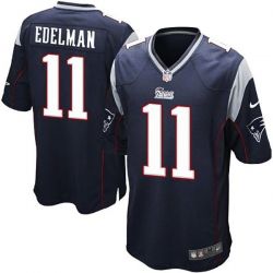 Cheap Julian Edelman Patriots Youth Jersey From China #11 Blue Game