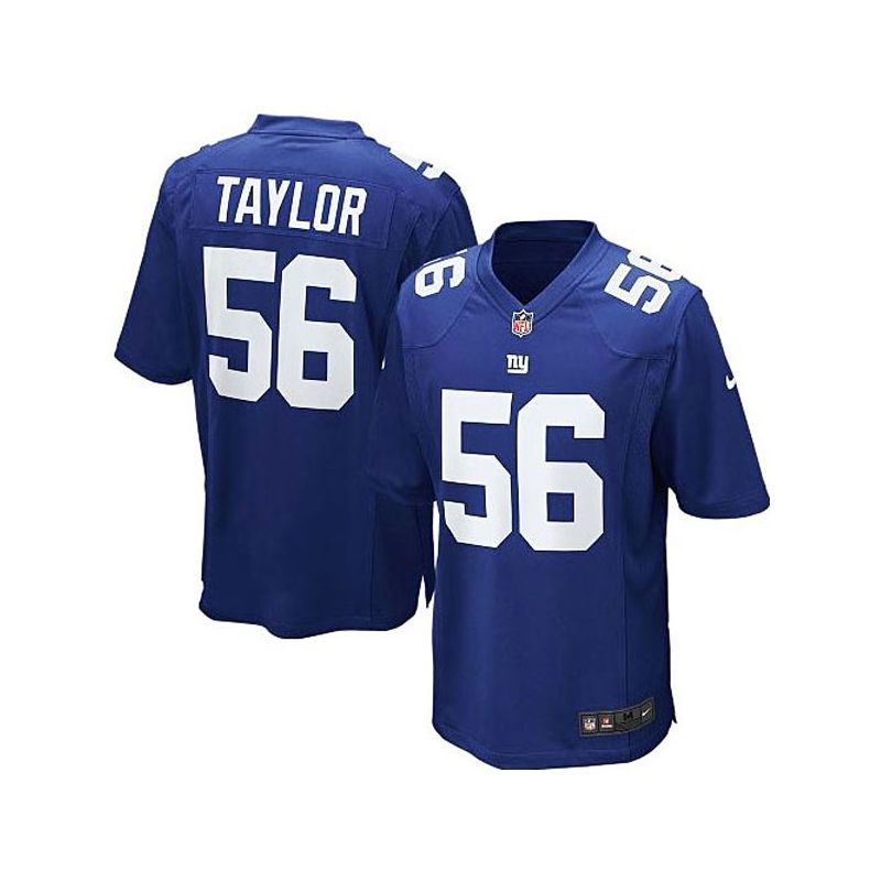Cheap Lawrence Taylor Giants Youth Jersey From China #56 Blue Game