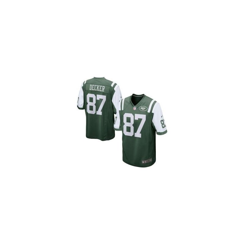 Cheap Eric Decker Jets Youth Jersey From China #87 Green Game