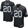 Cheap Nate Allen Raiders Youth Jersey From China #20 Black Game
