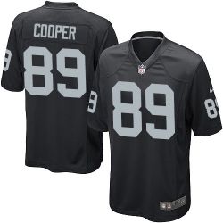 Cheap Amari Cooper Raiders Youth Jersey From China #89 Black Game