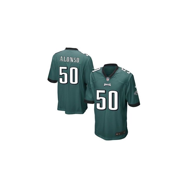 Cheap Kiko Alonso Eagles Youth Jersey From China #50 Green Game Cheap Kiko Alonso Eagles Youth Jersey From China #50 Green Game